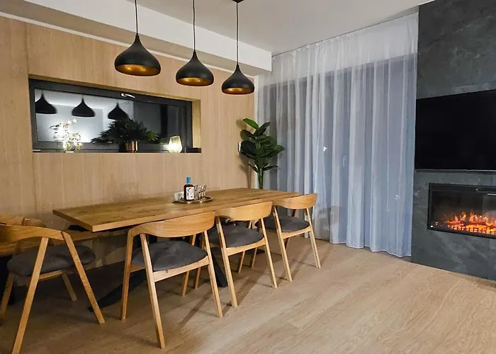 木屋 Apartmanica 5b Private Wellness, Garage,