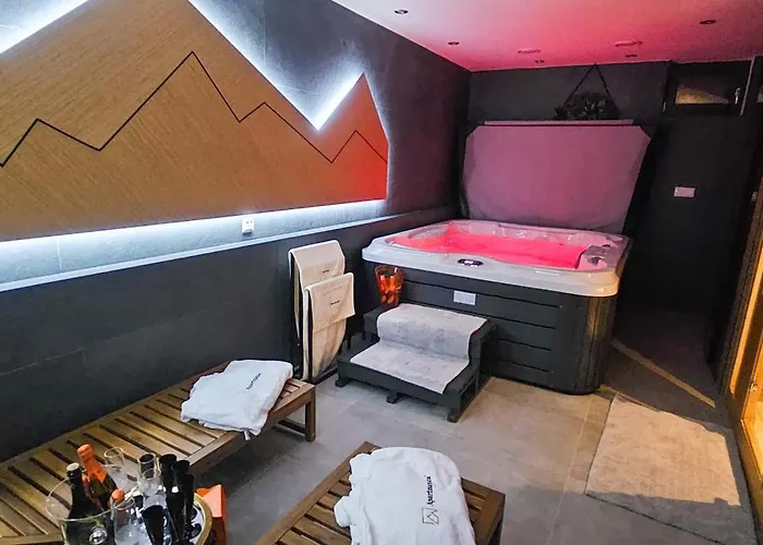 木屋 Apartmanica 5b Private Wellness, Garage,
